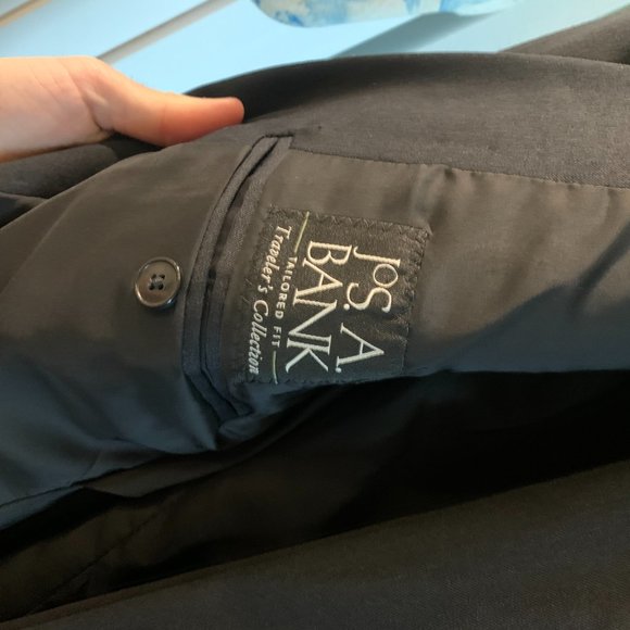 JoS. A. BANK Traveler's Collection Suit (Black) - Picture 2 of 4